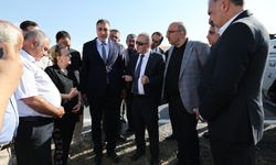 Vali Hatipoğlu ve Protokol Üyelerinden Kovancılar OSB Alanında İnceleme