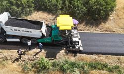 Şahaplı-Koparuşağı Yolunda BSK Asfalt Mesaisi