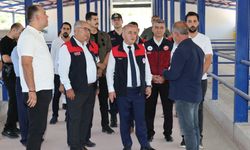 Vali Hatipoğlu Besi OSB'deki Çalışmaları İnceledi