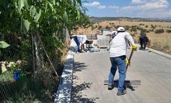 Kızılca Köyü’nde Kilitli Parke Çalışmaları Sürüyor