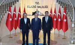 Tunceli ve Gümüşhane Valilerinden Elazığ Valisi Hatipoğlu'na Ziyaret