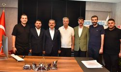 Erol Keleş'ten Müteahhitler Derneği'ne Ziyaret