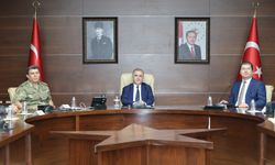 Elazığ'da İl Güvenlik ve Asayiş Toplantısı Yapıldı