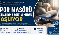 Elazığ’da Spor Masörü Yetiştirme Kursu Başlıyor