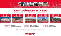 TRT Sinema Tırı Elazığ’da Çocuklarla Buluşuyor