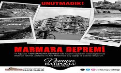 17 Ağustos Marmara Depremi Unutulmadı: Hatipoğlu’ndan Anlamlı Mesaj