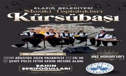 Elazığ’da Kürsübaşı Gecesi Müzikseverlerle Buluşacak