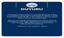 153 Beyaz Masa İçin Vatandaşlara Önemli Duyuru