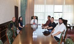 TRT Sinema Tırı Proje Sorumlusu Hakan Sağdıç’tan Vali Hatipoğlu’na Ziyaret