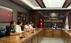 AK Parti Elazığ Gençlik Kolları Haftalık Toplantısını Gerçekleştirdi