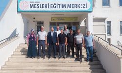 Aziz Gün’den Mesleki ve Teknik Eğitim Merkezine Ziyaret