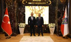 Fethi Aslan’dan Emniyet Müdürü Aydın Karan’a Ziyaret
