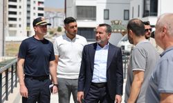 Şahinkaya’da Yangın Sonrası Başkan Şerifoğulları’ndan Ziyaret
