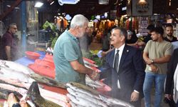 Erol Keleş Kapalı Çarşı Esnafını Ziyaret Etti