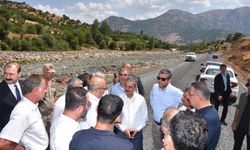 Hatipoğlu ve Milletvekilleri Palu’daki Güvenlik Yolunu İnceledi