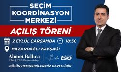 Ahmet Ballıca’dan Seçim Koordinasyon Merkezi Açılışına Davet