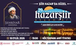 29. Uluslararası Hazar Şiir Akşamları Başlıyor: Şiir Hazar’da Güzel
