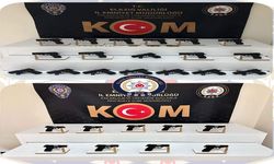 Elazığ’da Ruhsatsız Silah Operasyonu: 28 Tabanca Ele Geçirildi