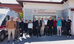 112 Acil Sağlık İstasyonlarına Ziyaret