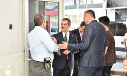 Erol Keleş, Sincik’te Esnaf ve Vatandaşlarla Buluştu
