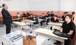 Aziz Gün’den 100. Yıl Mesleki ve Teknik Anadolu Lisesi’ne Ziyaret