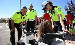 Elazığ’da Öğrencilere Uygulamalı Trafik Eğitimi