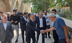 Erol Keleş, Cuma Namazını Harput Ulu Camii’nde Kıldı