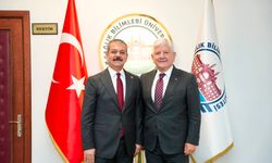 Erol Keleş’ten Rektör Aydın’a Ziyaret