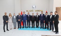 Başkan Şerifoğulları’ndan Elazığ Barosu’na Ziyaret