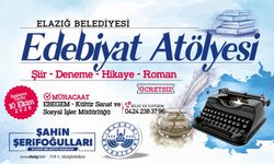 Elazığ Belediyesi Edebiyat Atölyesi İçin Başvurular Sürüyor