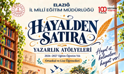 Elazığ’da Öğrenciler Hayallerini Yazıya Döküyor