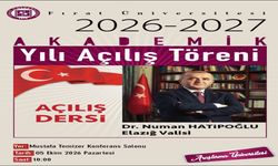 Fırat Üniversitesinde 2026-2027 Akademik Yılı Başladı
