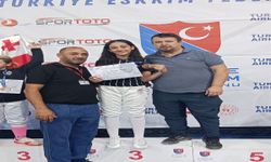 Elazığlı Sporcu Elif Reyyan Kaya, Türkiye Üçüncüsü Oldu