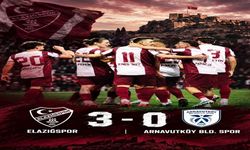 Elazığspor Sahasında Fırtına Gibi Esti