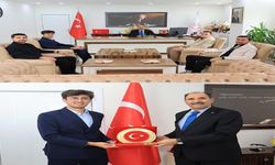 Elazığ’da eğitim müdürü Aziz Gün’e ziyaretler sürüyor