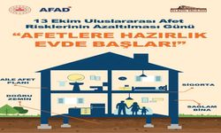 Afetlere karşı hazırlık evde başlıyor
