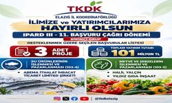 Elazığ’a 101 Milyon TL’lik Yatırım Desteği