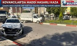 Kovancılar’da Pikap ile Otomobil Çarpıştı: 3 Yaralı