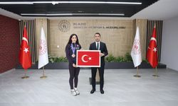 Avrupa Üçüncüsü Gizem Özer, Elazığ’da Gururla Karşılandı