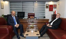 Vali Hatipoğlu’ndan Demir’e Tebrik Ziyareti