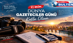 21 Ekim Dünya Gazeteciler Günü Kutlu Olsun
