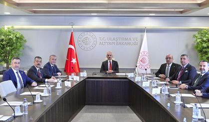 Elazığ Protokolünden Bakan Uraloğlu’na Ziyaret