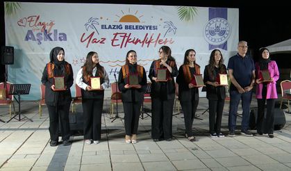 Elazığ Belediyesi Yaz Etkinlikleri Renkli Finalle Tamamlandı