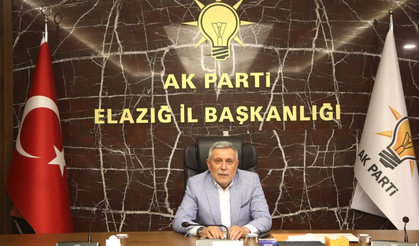 AK Parti Elazığ İl Başkanı Şerafettin Yıldırım İstifa Etti