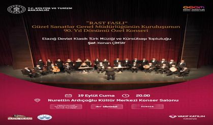 Elazığ’da Sanat Sezonu Rast Faslı Konseriyle Açılacak