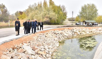 Milletvekili Keleş, Şorşor Deresi Islah Projesi’nde Detaylı İnceleme Yaptı