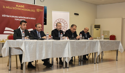 Elazığ’da Eğitim Gündemi Değerlendirildi