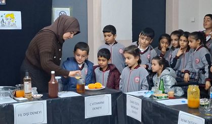 Arıcak’ta Öğrencilere Bilimi Sevdiren Etkinlik