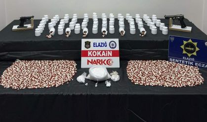 Elazığ’da Uyuşturucu Operasyonu: 802 Gram Kokain Ele Geçirildi