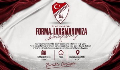 Elazığspor Yeni Sezon Formalarını Tanıtıyor